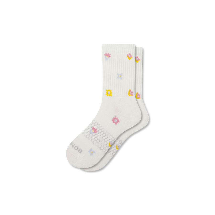 Women’s Garden Party Half Calf Socks - Weekend Trail Wear