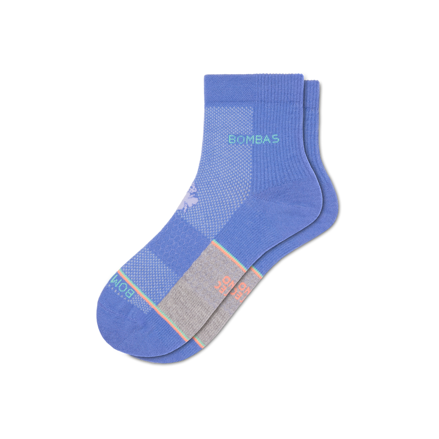 Men's UltraLite Sport Merino Wool Blend Quarter Socks - Soft Studio Rotation