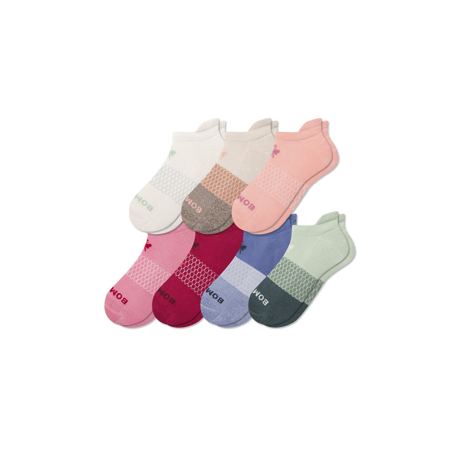 Women's Week of Bombas Ankle Sock 7-Pack - Classic No Show Pair