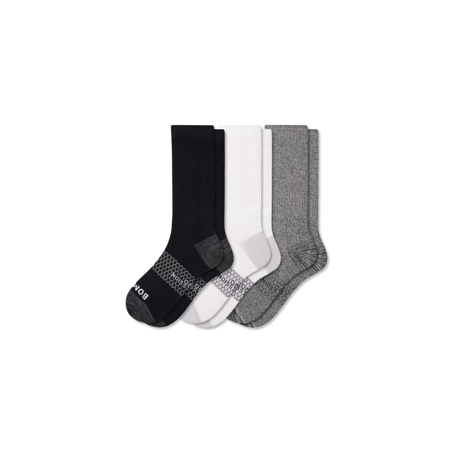 Men’s Everyday Compression Calf Sock 3-Pack (15-20mmHg) - Motion Training Hold