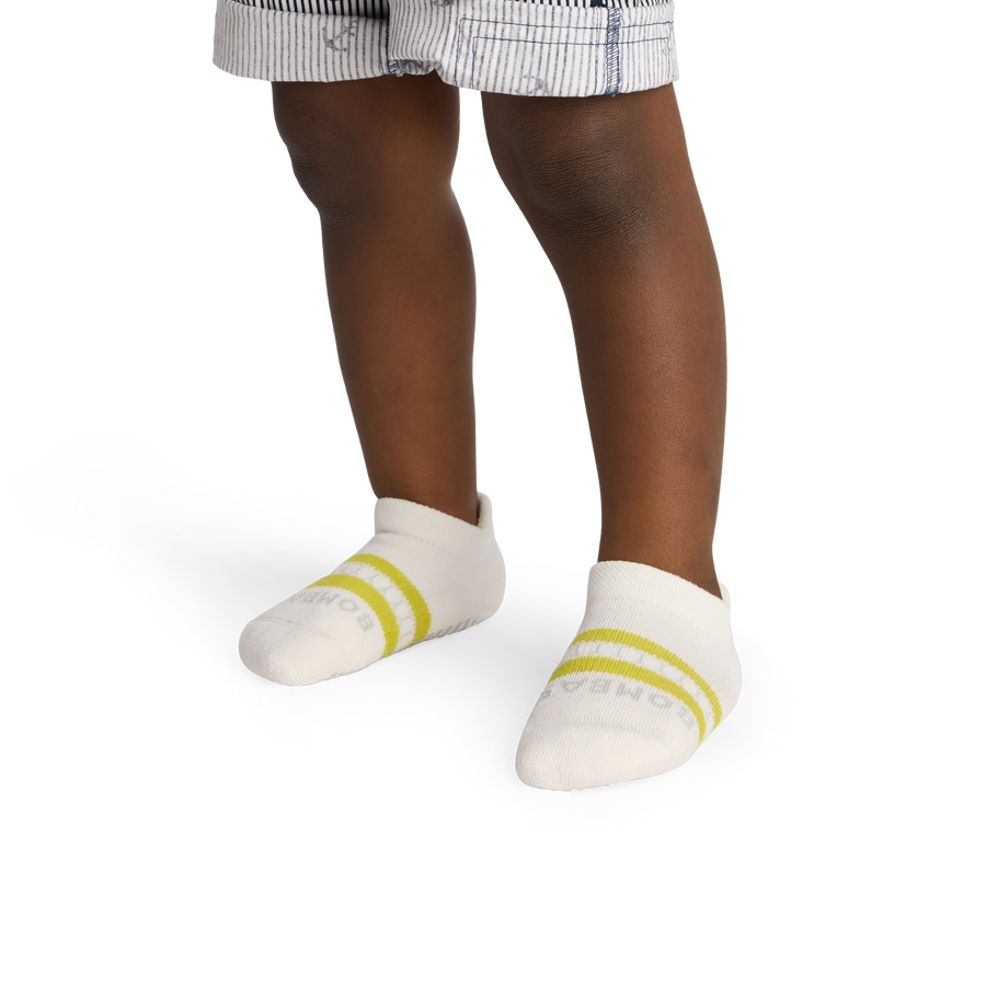 Toddler Solids Gripper Ankle Sock 4-Pack - Trail Everyday Step