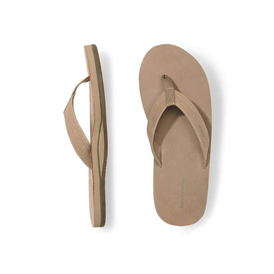 Men's Sunrise Leather Flip Flop - Gentle Travel Wear