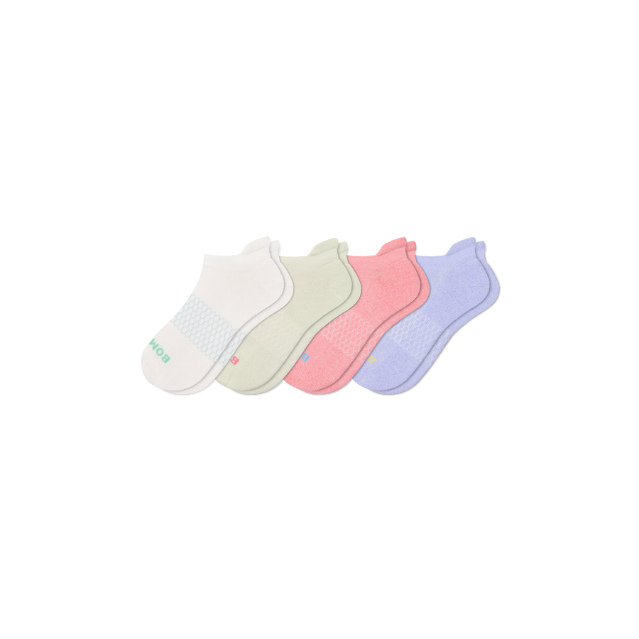 Women's Solids Ankle Sock 4-Pack - Fresh Court Comfort