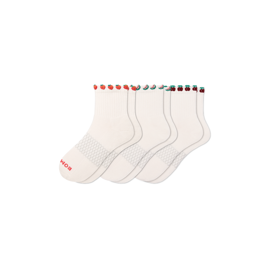Women's Farmer's Market Quarter Sock 3-Pack - Smooth Shift Rotation