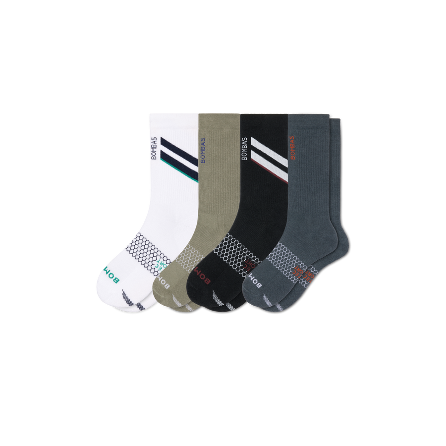 Men's All Sport Calf Sock 4-Pack - Steady Pair