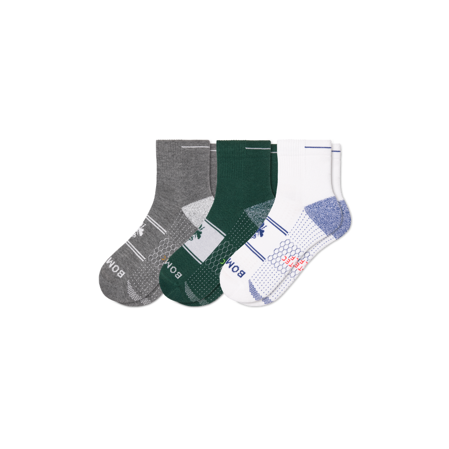 Men's Golf Quarter Sock 3-Pack - Weekend Low Cut Pair