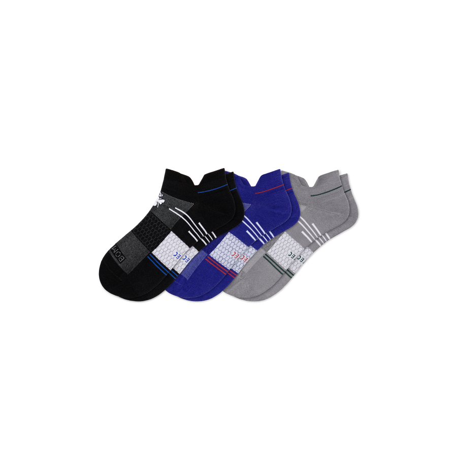 Men's UltraLite Sport Ankle Sock 3-Pack - Active Recovery Comfort