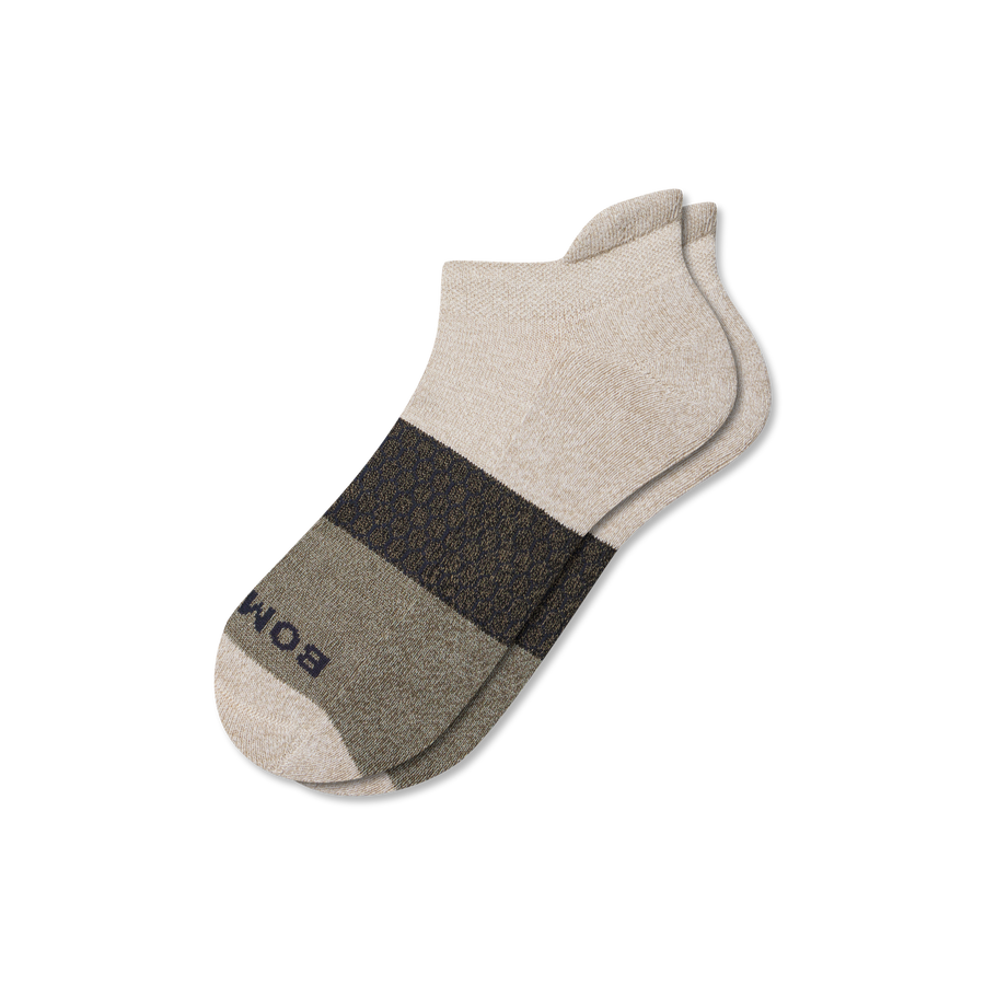 Men's Tri-Block Ankle Sock - Classic Ankle Pair