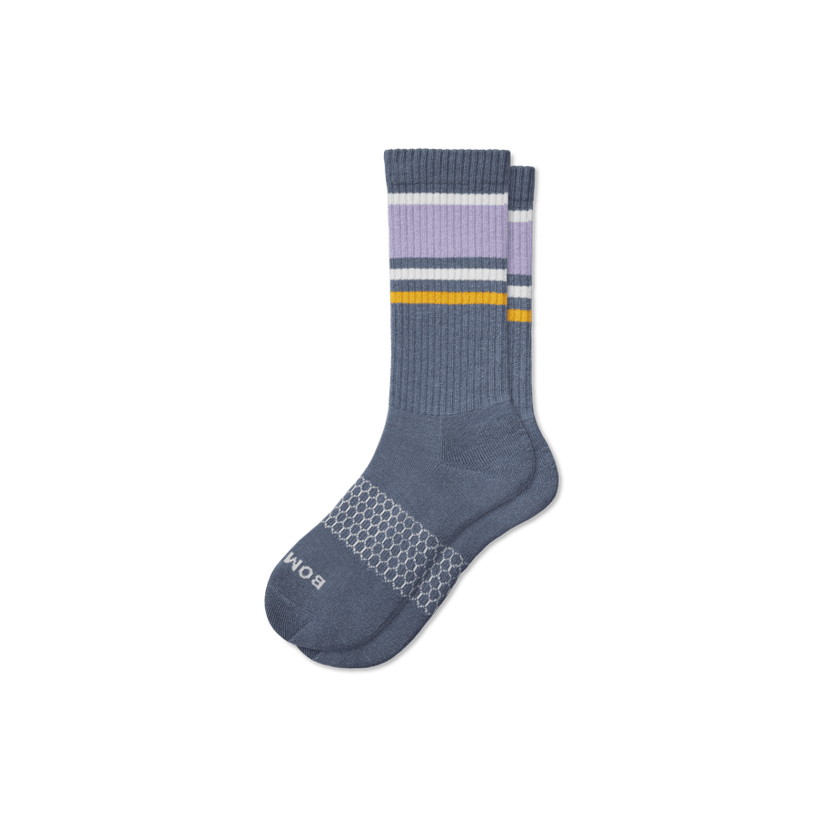 Men's Stripes Calf Socks - Trail School Rotation