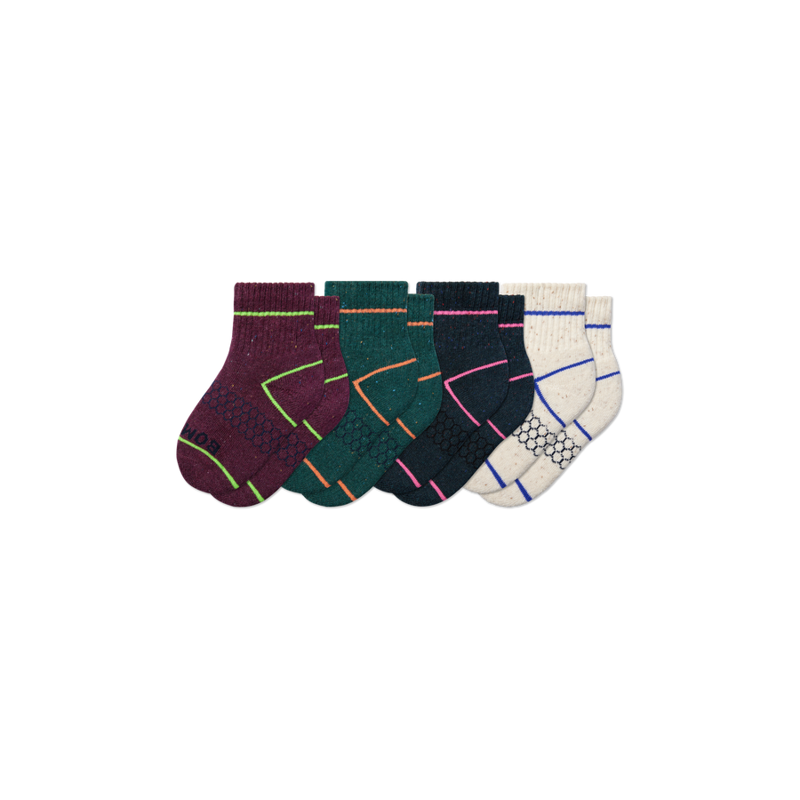 Toddler Donegal Calf Sock 4-Pack - Smooth Shift Cushion