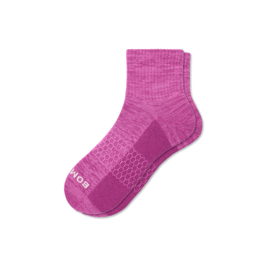 Women’s Two Tone Quarter Socks - Outdoor Low Cut Fit