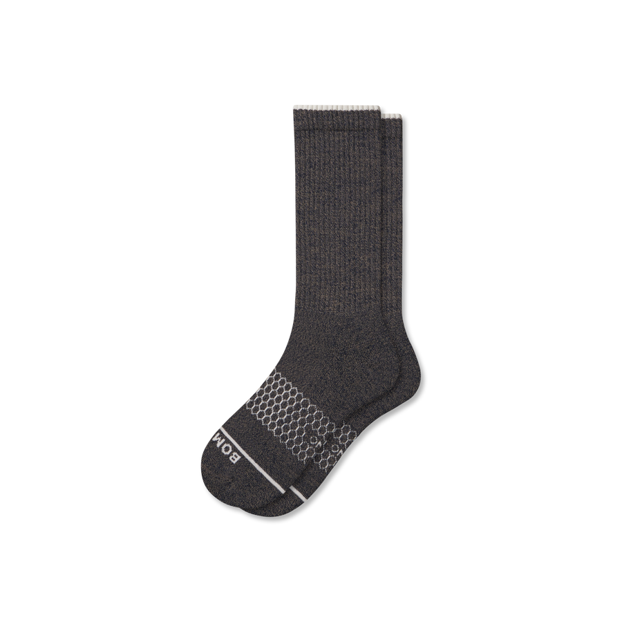 Men's Merino Wool Blend Calf Socks - Cozy Lounge Rotation