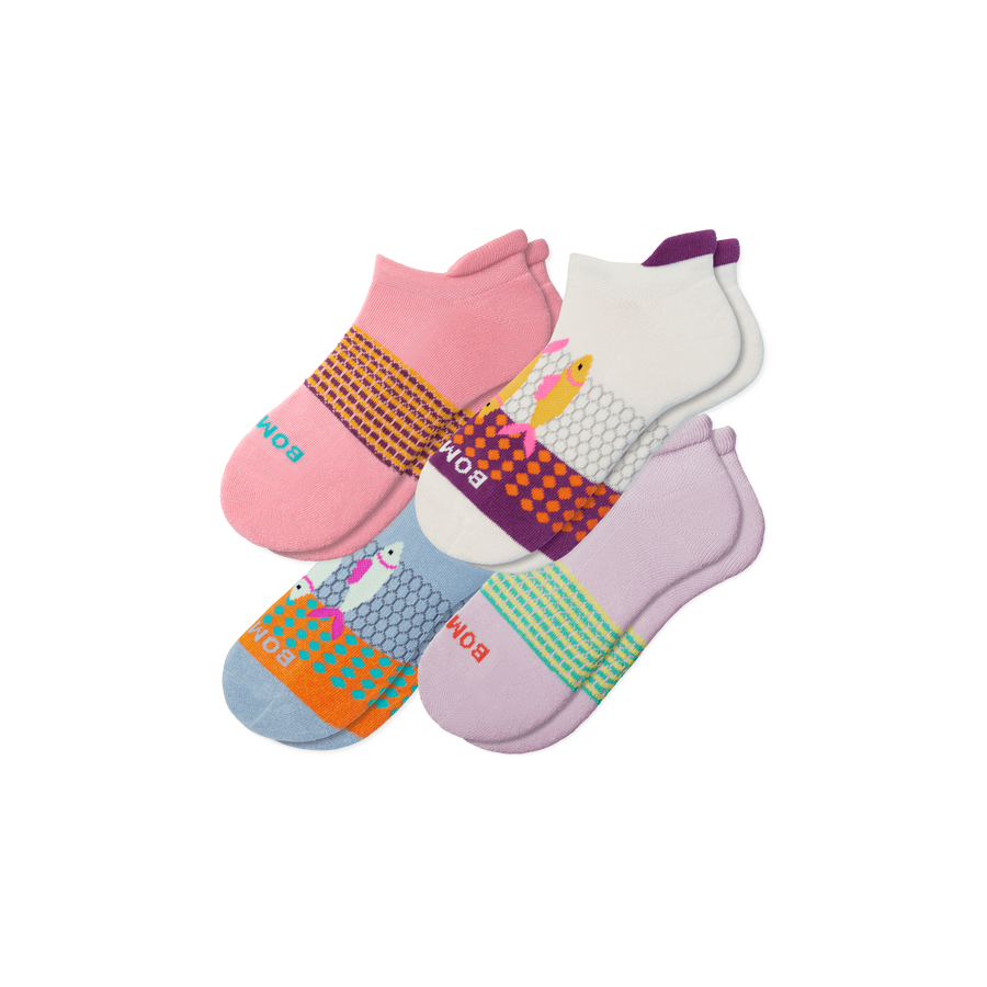 Women's Aquatic Ankle Sock 4-Pack - Everyday Trail Move