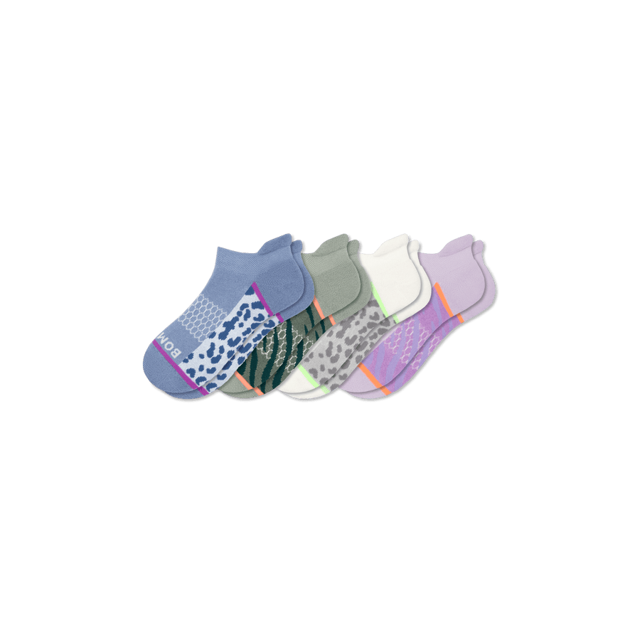 Youth Wild Wear Ankle Sock 4-Pack - Drawer Ready