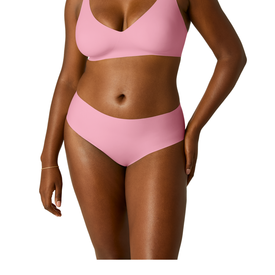 Women's No Show Hipster - Seamless Flex Layer