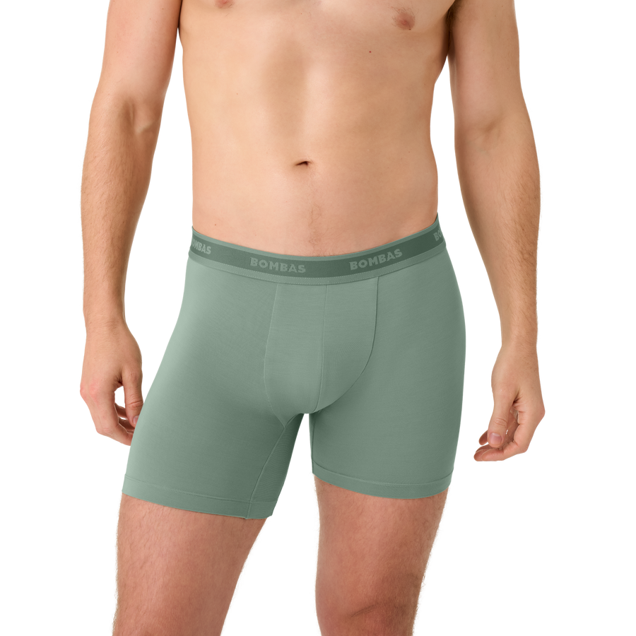 Men's Soft Flex Boxer Brief 6" - Modal Flex Support