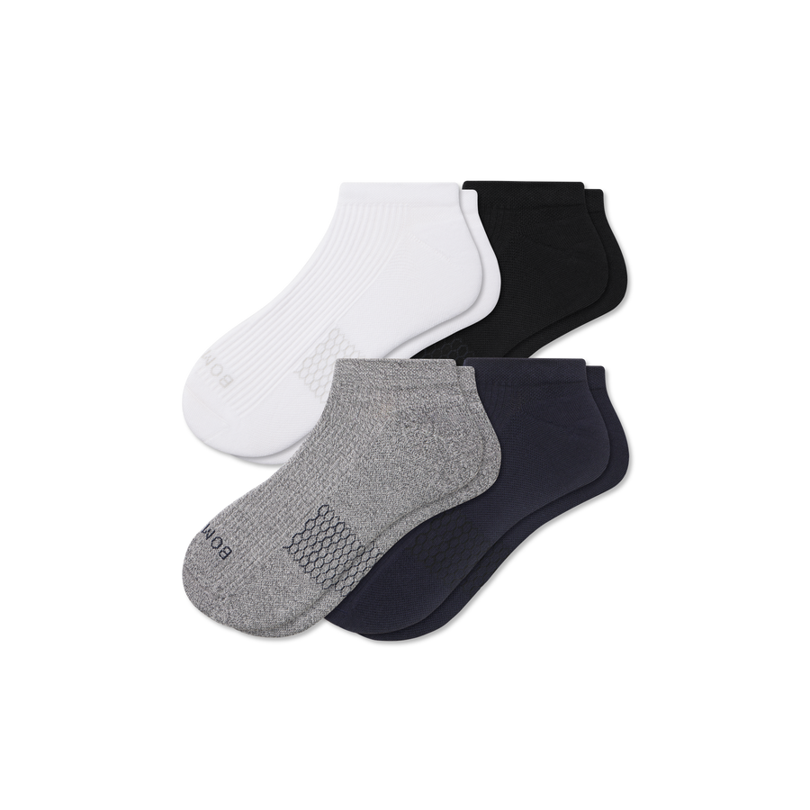 Men's Modern Rib Ankle Sock 4-Pack - Modern Trail Fit