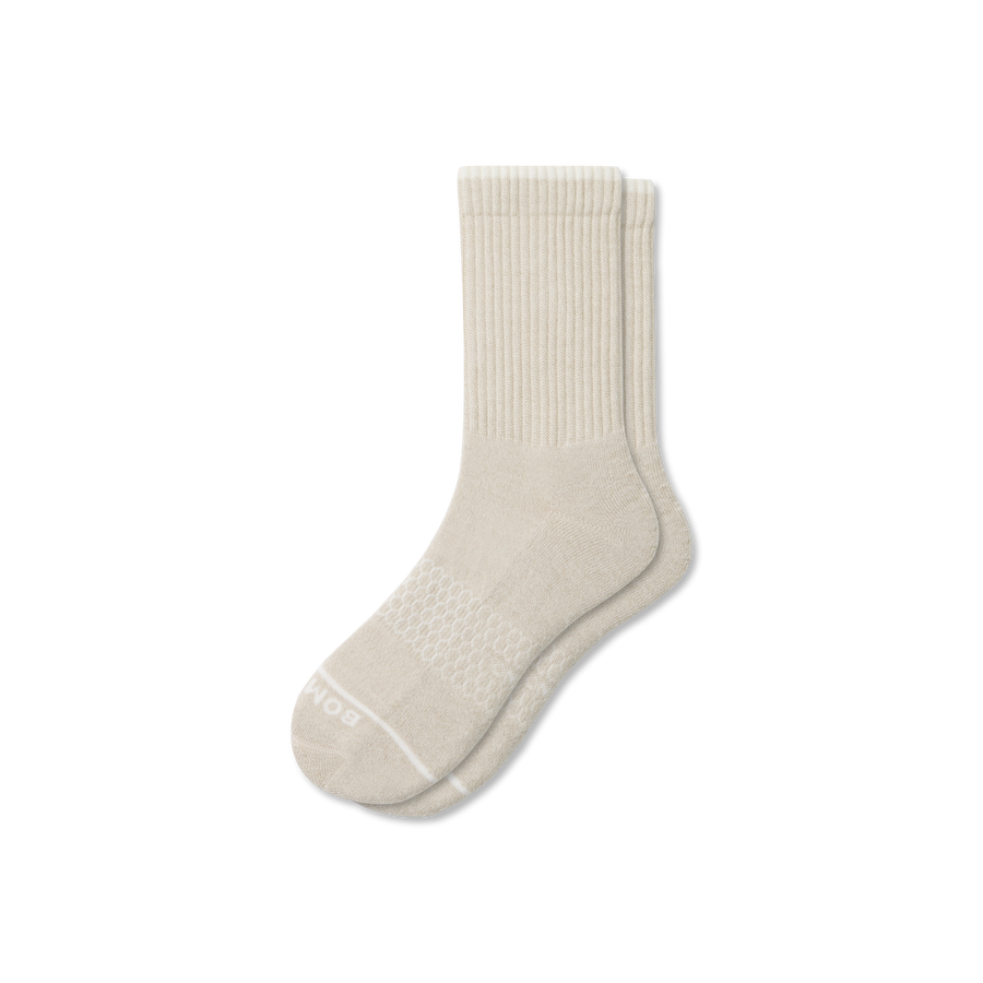Men's Merino Wool Blend Half Calf Socks - Steady Run Pair
