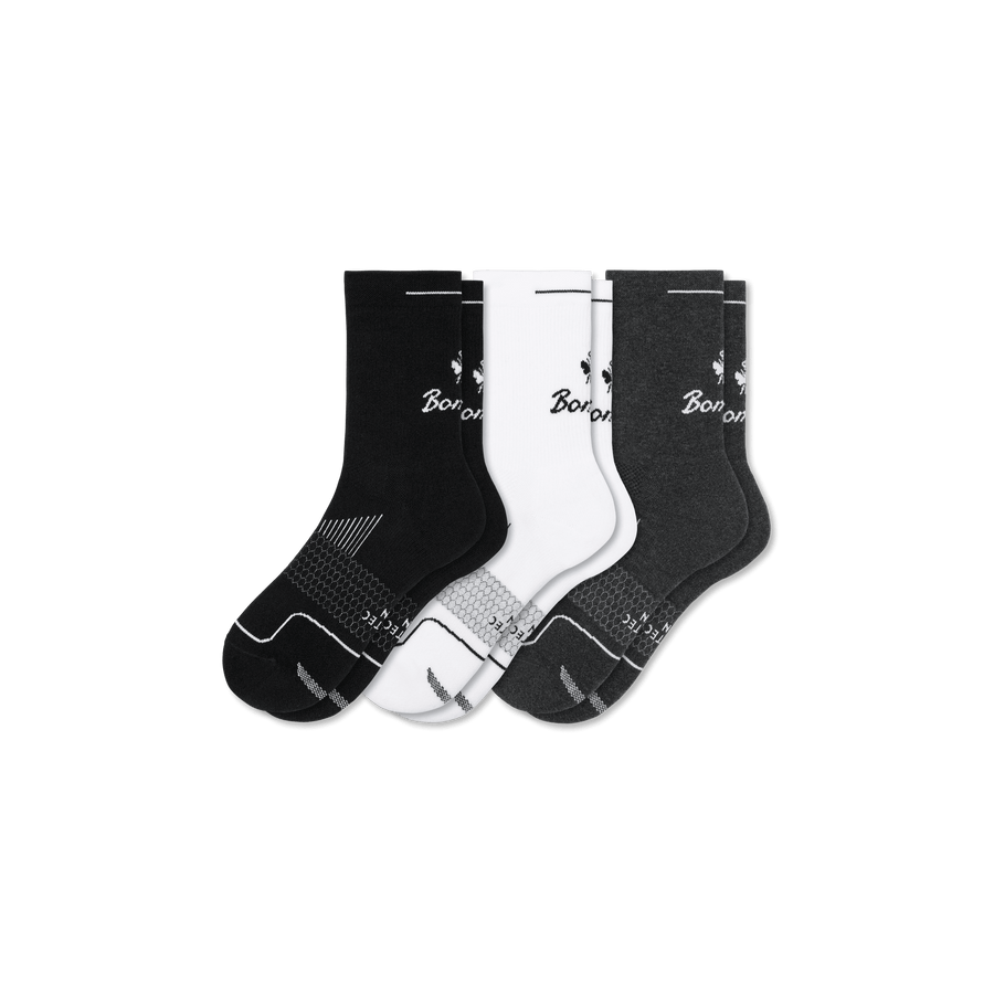 Men's Run Half Calf Sock 3-Pack - Smooth Crew Rotation