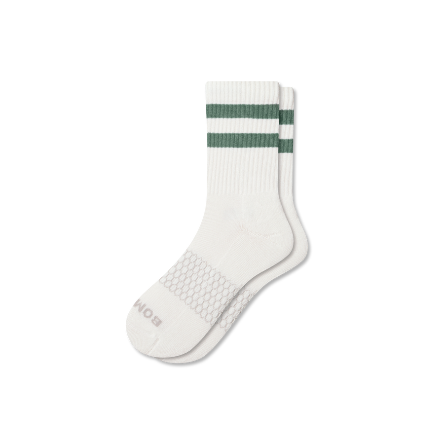 Women's Vintage Stripes Half Calf Socks - Active Home Step