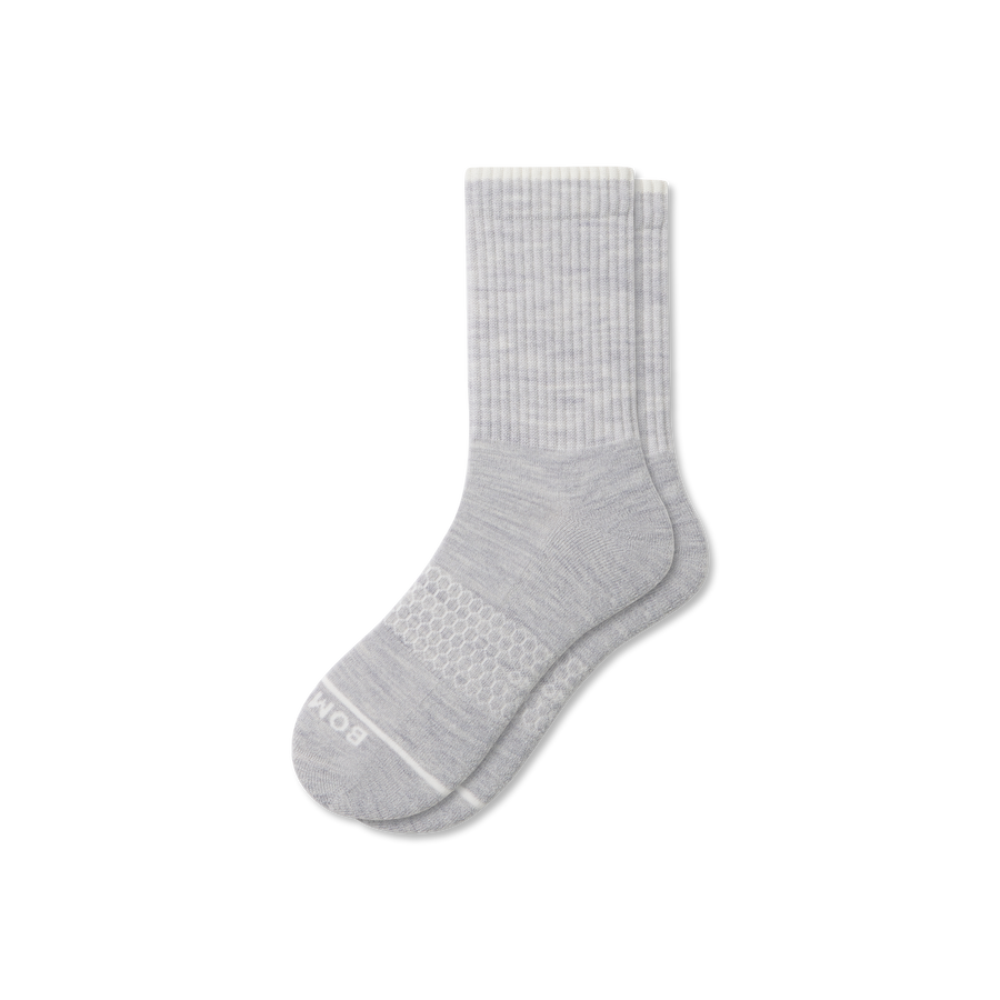 Women's Merino Wool Blend Half Calf Socks - Classic Recovery Step