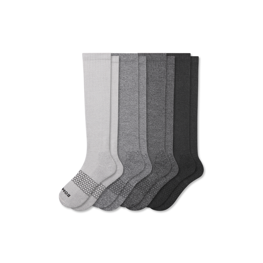 Women's Marl Knee High Sock 4-Pack - Modern Trail Step