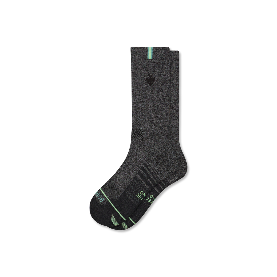 Women's Merino Wool Blend Run Calf Socks - Smooth Home Pair