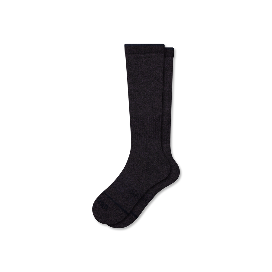 Women's Merino Wool Blend Everyday Compression Knee High Socks (15-20mmHg) - Recovery Warmup Flow