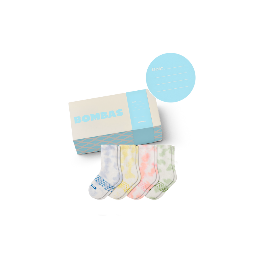 Junior Celebration Calf Sock 4-Pack Gift Box - Daily Carry Wrap