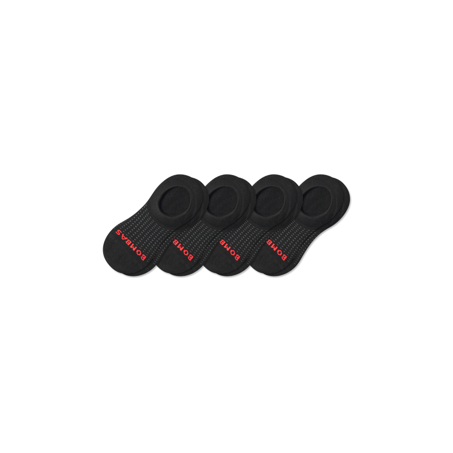 Men's All Sport Cushioned No Show Sock 4-Pack - Breathable Travel Step