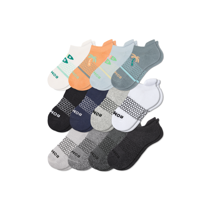 Youth Ankle Sock 12-Pack - Daily Court Wear