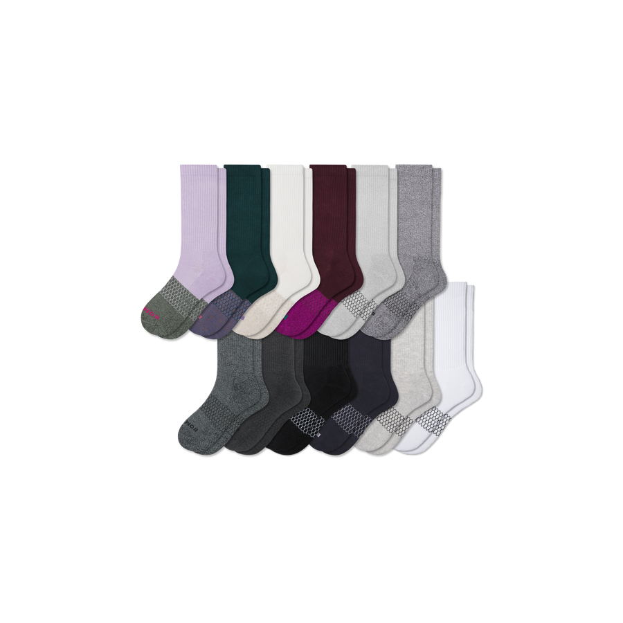 Women's Marl Calf Sock 12-Pack - Daily Trail Wear