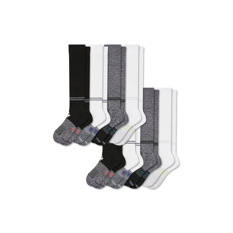 Youth All Sport Knee High Sock 8-Pack - Cushion Lounge Rotation