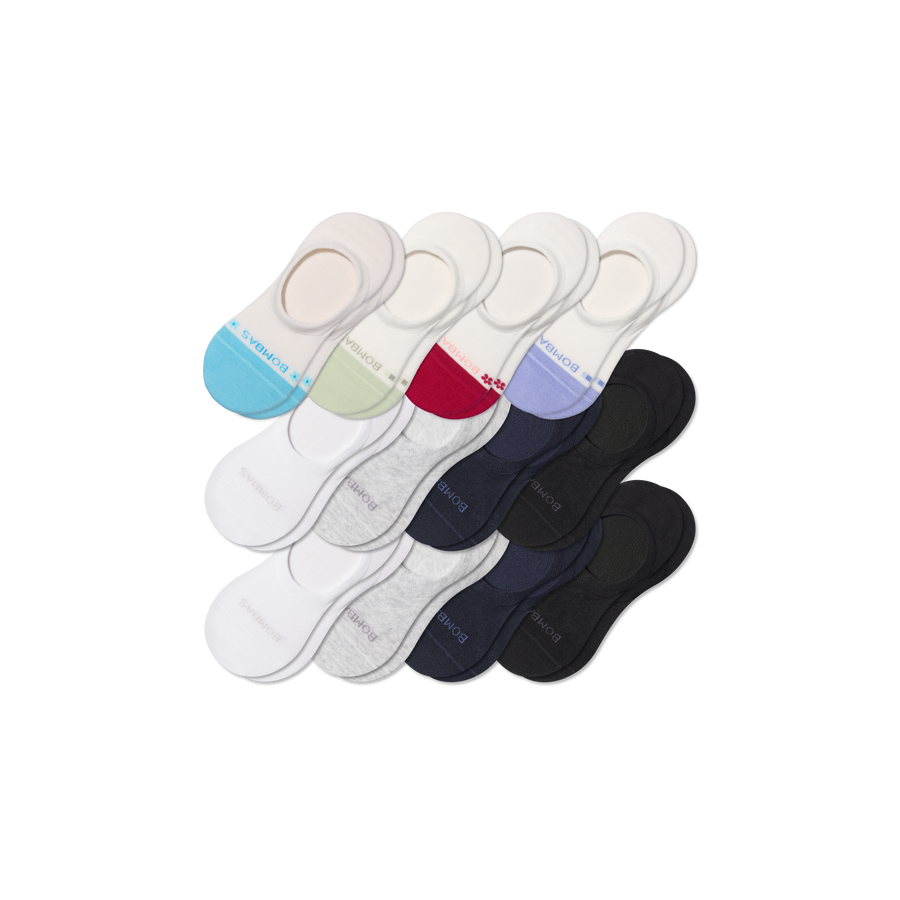 Women's Lightweight No Show Sock 12-Pack - Modern Office Move