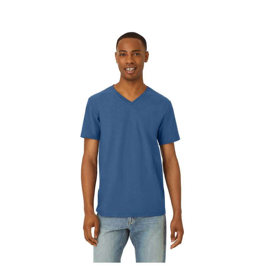 Men's Air Slub V-Neck T-Shirt - Light Crew Style