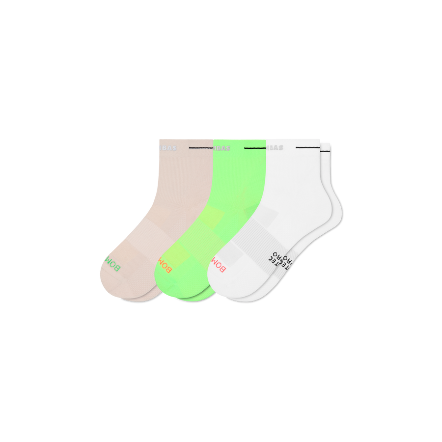 Women's RunPro Quarter Sock 3-Pack - Classic Run Wear
