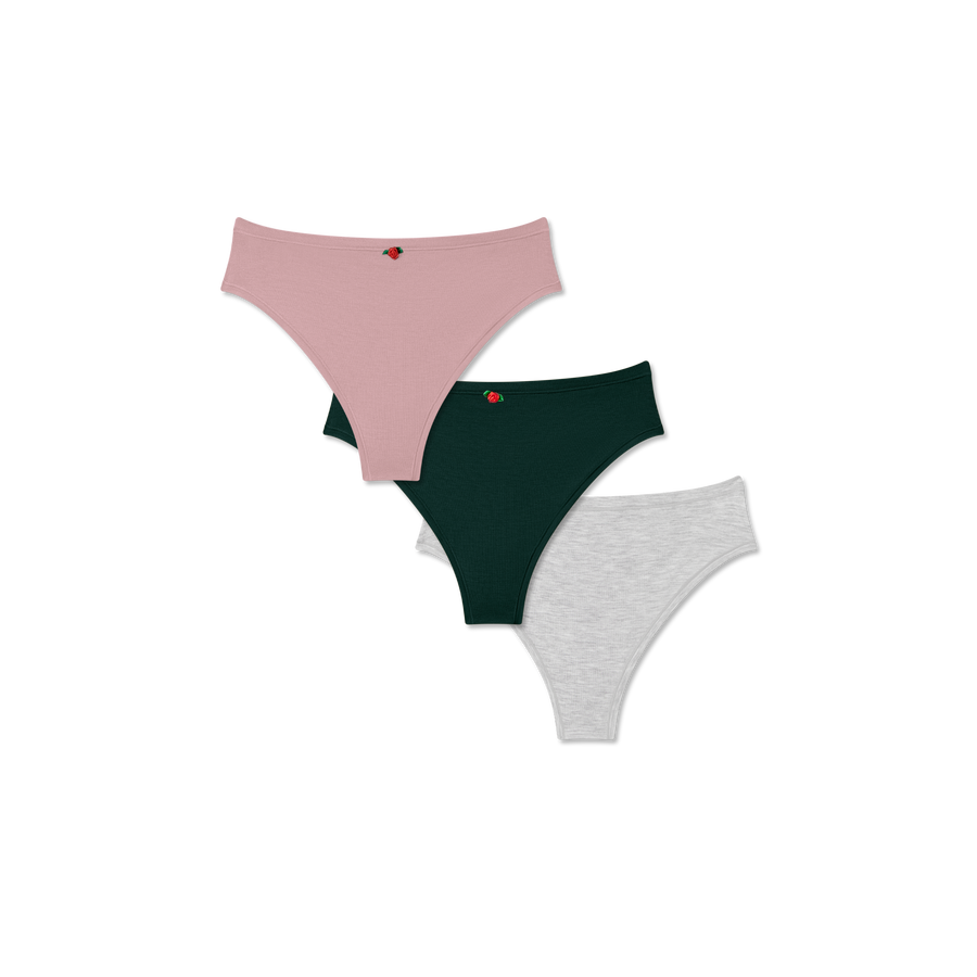 Women's Super Soft Thong 3-Pack - Light Line Fit