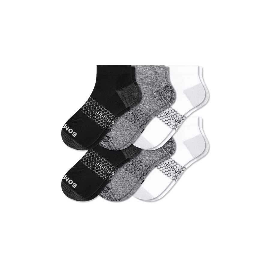 Men's Everyday Compression Ankle Sock 6-Pack - Daily Fit