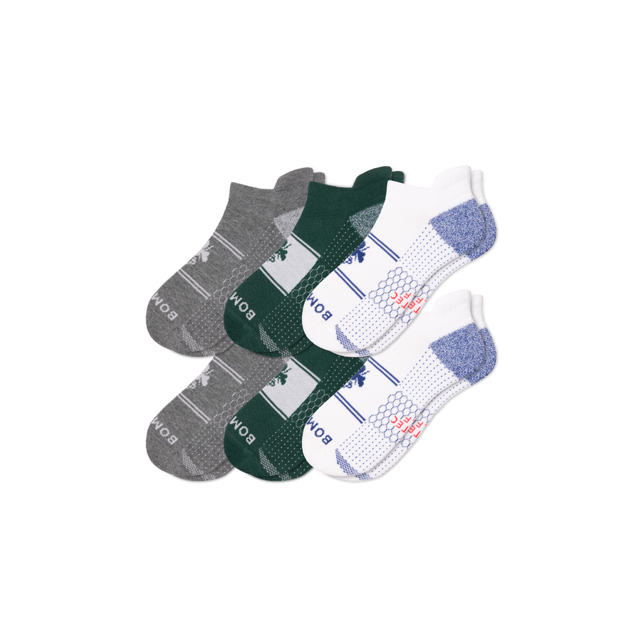Men's Golf Ankle Sock 6-Pack - Easy Travel Step