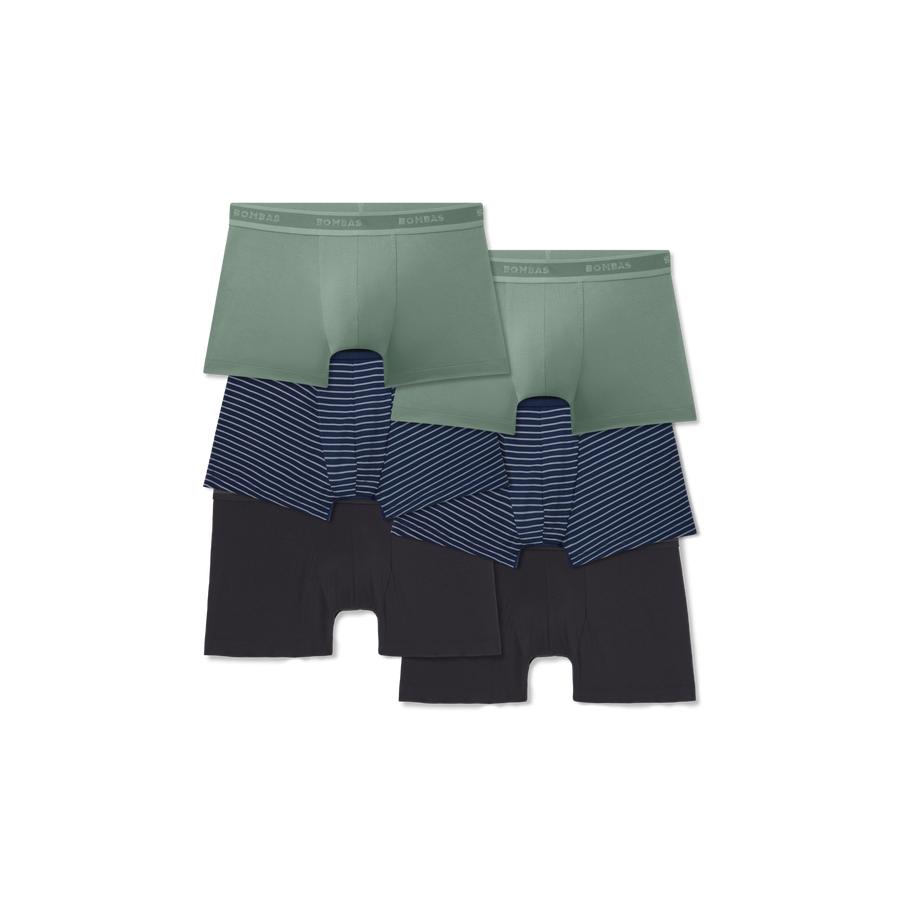 Men's Soft Flex Trunk 6-Pack - Calm Comfort Wear