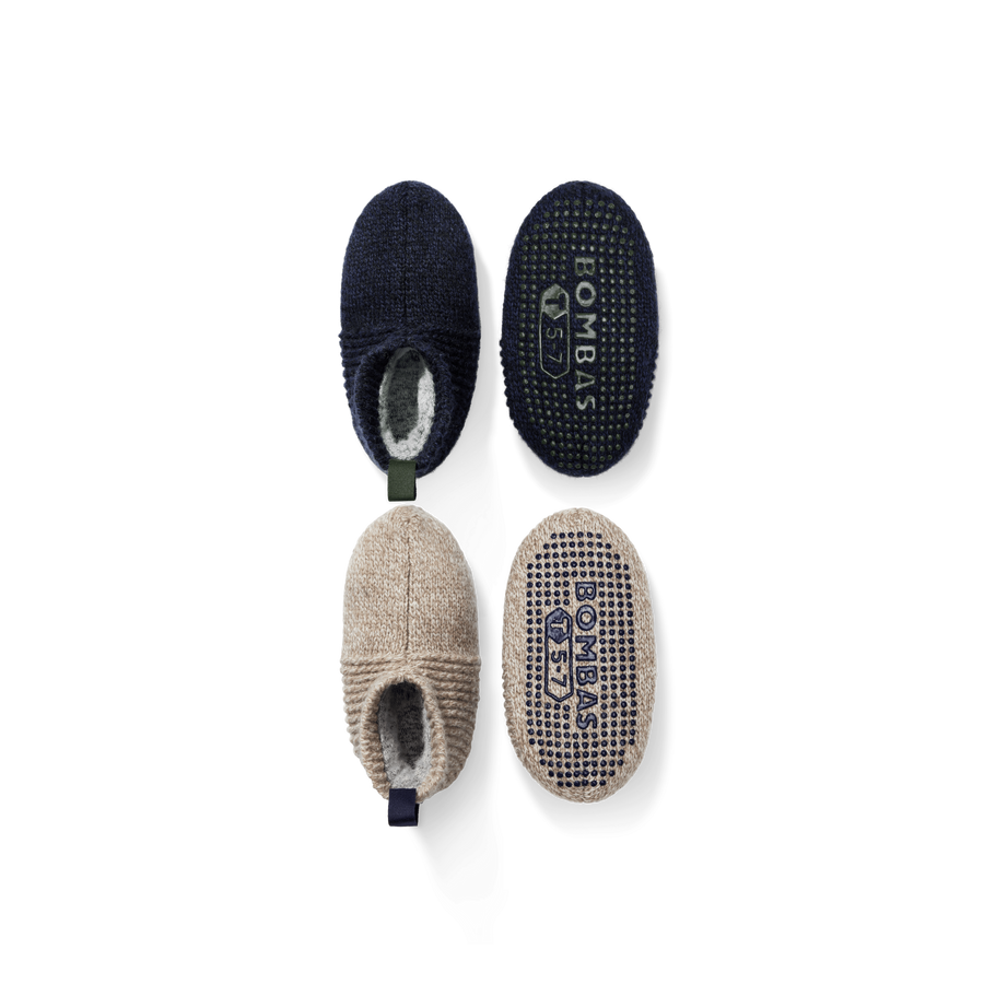 Toddler Gripper Slipper 2-Pack - Relaxed Sunday Comfort