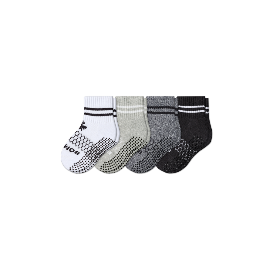 Toddler Originals Gripper Calf Sock 4-Pack - Weekend Trail Move