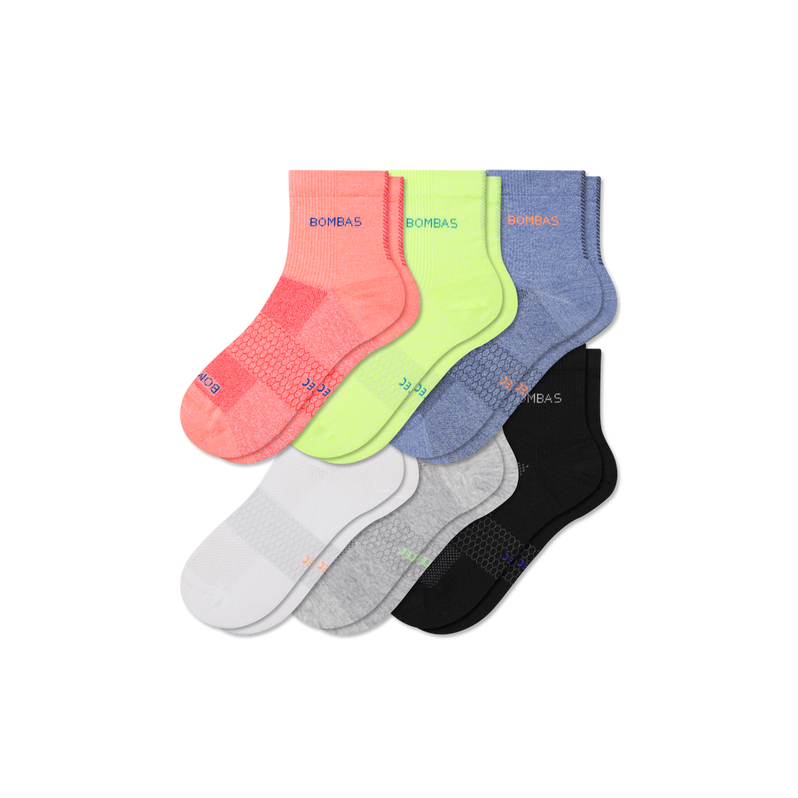 Men's UltraLite Sport Quarter Sock 6-Pack - Studio Weekend Move
