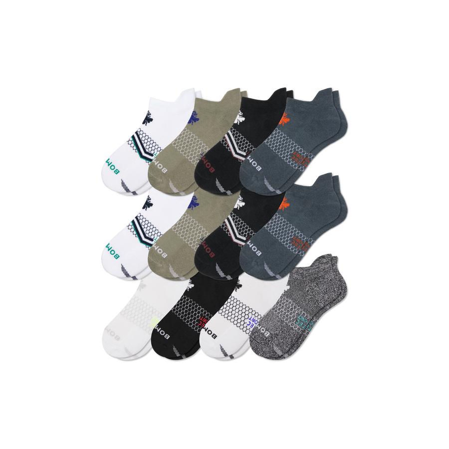 Men's All Sport Ankle Sock 12-Pack - Everyday Crew Move