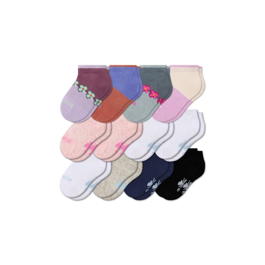 Toddler Lightweight Ankle Sock 12-Pack - Gift Pair