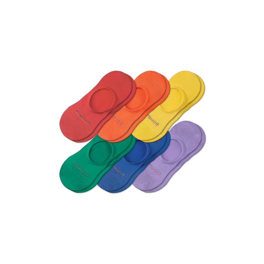 Pride Lightweight No Show Sock 6-Pack - Breathable Recovery Rotation