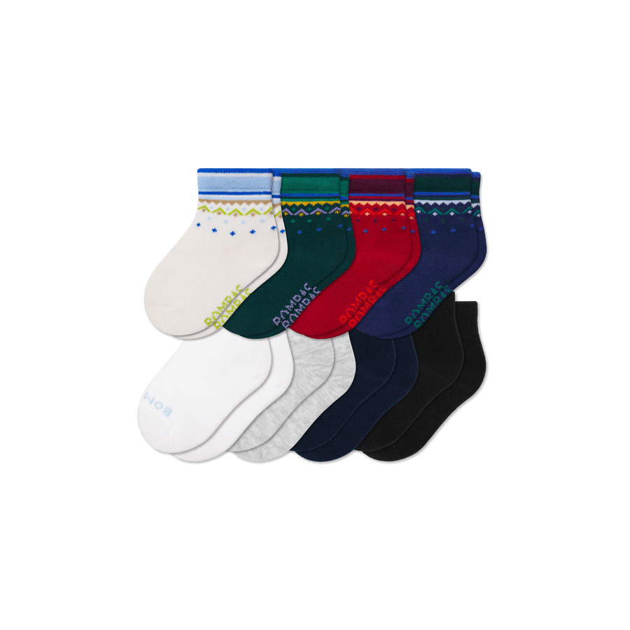 Toddler Lightweight Calf Sock 8-Pack - Run Comfort