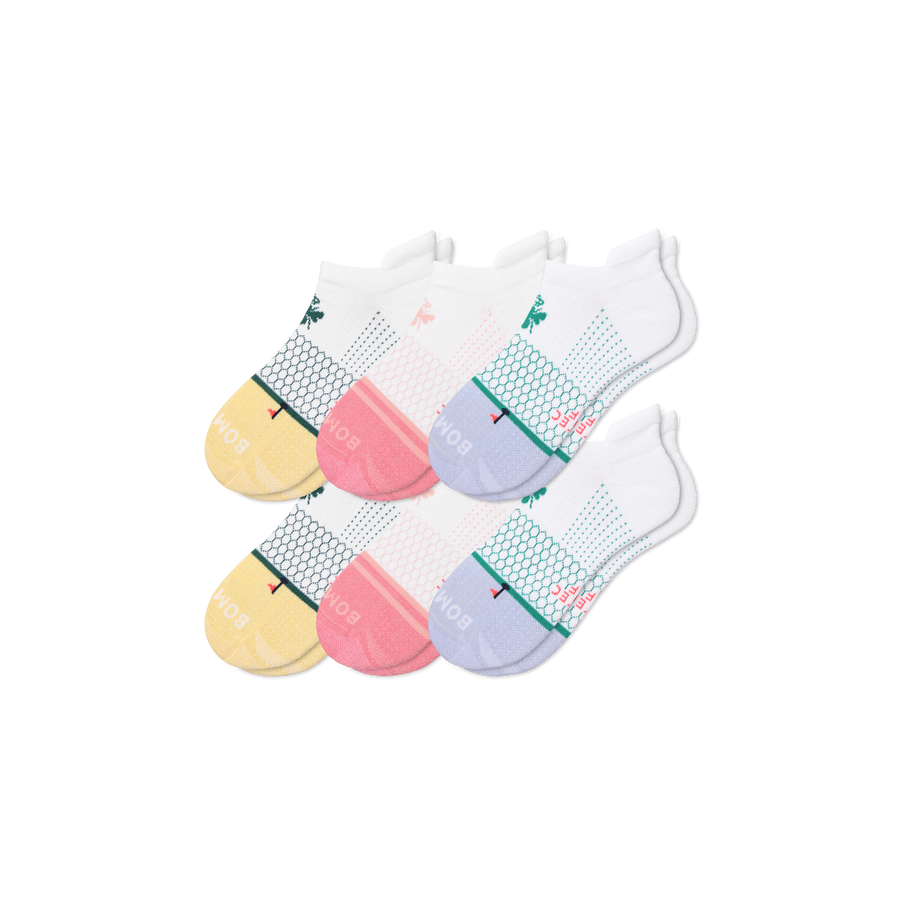 Women's Golf Ankle Sock 6-Pack - Fresh Travel Rotation