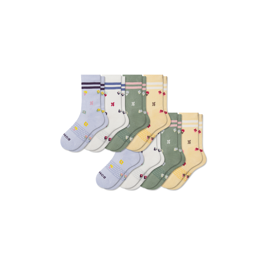 Youth Calf Sock 8-Pack - Cushion Court Rotation