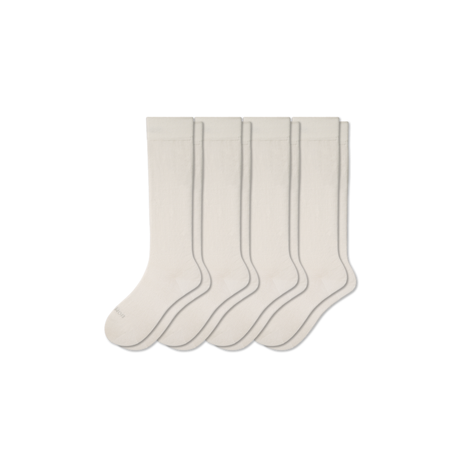 Youth Lightweight Knee High Sock 4-Pack - Fresh Everyday Wear